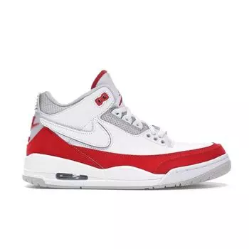 Air Jordan 3 Retro Tinker Air Max 1 Кроссовки унисекс Красный Белый Университет-Красный-Нейтральный-Серый CJ0939-100