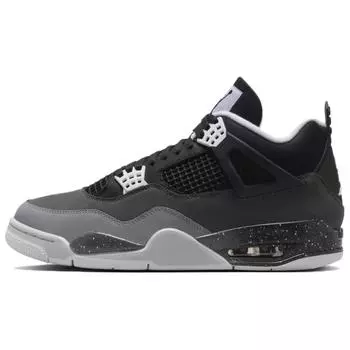 Air Jordan 4 Retro Fear 2024 кроссовки унисекс черный белый антрацит FQ8138-002 42