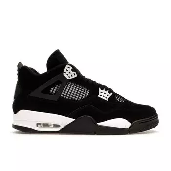 Кроссовки Air Jordan 4 Retro White Thunder Unisex черные FQ8138-001 47.5