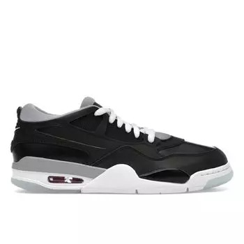 Air Jordan 4 RM черные металлические мужские кроссовки огненно-красные волчьи серые белые HV5184-010 46
