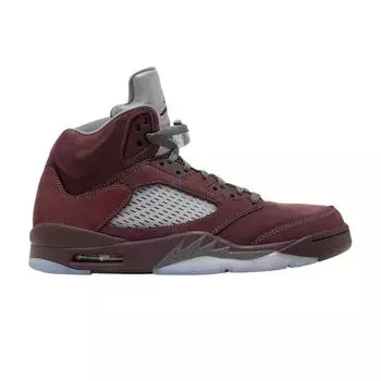 Кроссовки унисекс Air Jordan 5 Retro SE Burgundy 2023 красные темно-бордовые светло-графитовые DZ4131-600 43