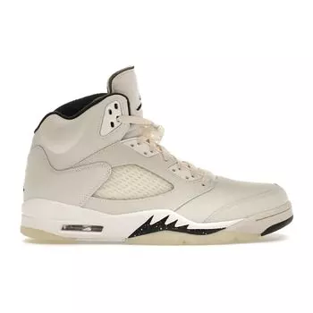 Air Jordan 5 Retro SE Sail Мужские кроссовки Кремово-черные Светло-орево-коричневые FN7405-100 44