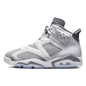 Air Jordan 6 Retro Cool Grey Мужские кроссовки Белые Средне-Серые CT8529-100 41