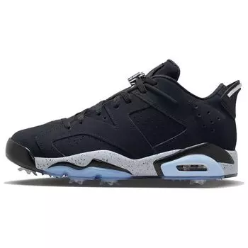 Air Jordan 6 Retro Golf NRG Chrome Мужские кроссовки черный металлик-серебристый волк-серый FD0204-001 40
