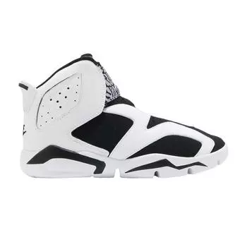 Air Jordan 6 Retro Little Flex PS White Black Kids Sneakers Pure-Platinum CT4416-100