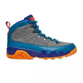 Air Jordan 9 Retro Boot NRG Green Abyss Кроссовки унисекс Blue Concord Dark-Grey-Green-Abyss AR4491-300