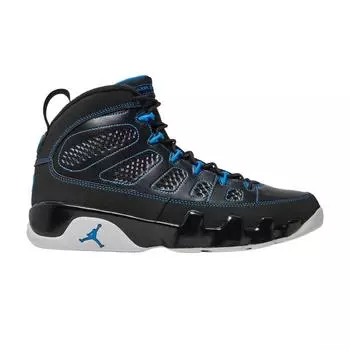Air Jordan 9 Retro Photo Blue Мужские кроссовки Черный Белый-Фото-Синий 302370-007