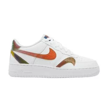 Air Jordan Air Force 1 LV8 2 GS Misplaced Swoosh - Белые мультицветные детские кроссовки Multi-Color CZ5890-100