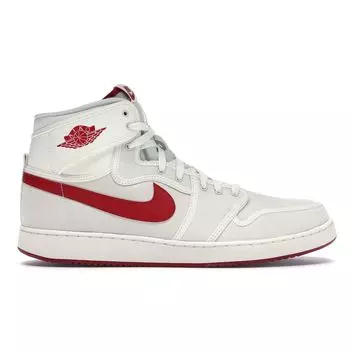 Air Jordan AJKO High OG Timeless Canvas Мужские кроссовки White Sail Varsity-Red 638471-102