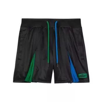 Air Jordan Aleali May Collaboration Баскетбольные спортивные контрастные шорты со шнурком Женские плавки черные DC2433-010 XL