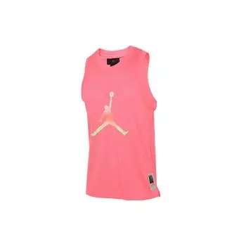 Air Jordan без рукавов спортивный тренировочный жилет для бега мужские топы розовый CZ4860-675 XXXL