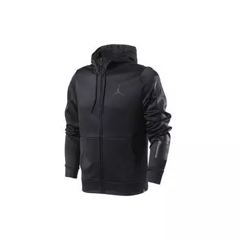Air Jordan Casual Sport Hooded Jacket Men Верхняя одежда Черный 861468-010 M