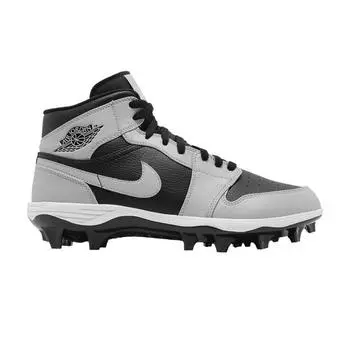 Air Jordan Jordan 1 Mid TD Cleat Shadow 2.0 Мужские кроссовки Серые FJ6805-002