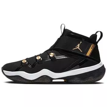 Air Jordan Jordan AJNT 23 Черные мужские кроссовки с металлическим золотом Белые CI5441-008