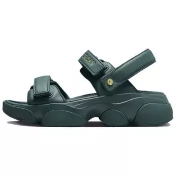 Air Jordan Jordan Deja Sandal Oxidized Green Женские кроссовки Teal Metallic-Gold FN5036-300 36.5