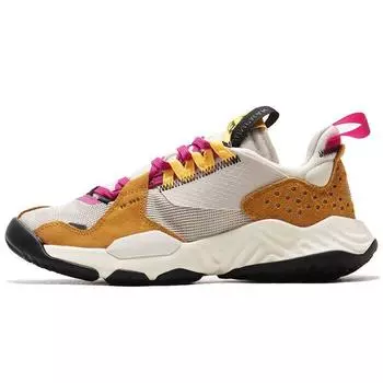 Air Jordan Jordan Delta Chutney Light Orewood Коричневые женские кроссовки Кремовый парус черный CT1003-701