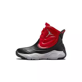 Air Jordan Jordan Drip 23 Rain Boot PS Bred Детские кроссовки Черный цементно-серый Gym-Red CT5798-006 28