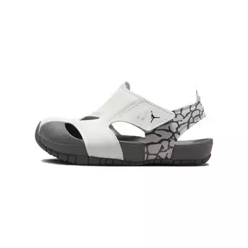 Air Jordan Jordan Flare TD Sail Iron Grey Детские кроссовки Светло-пепельно-серый Черный CI7850-100 19.5