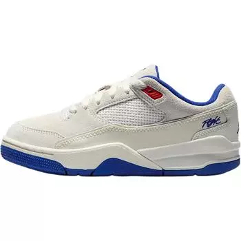 Air Jordan Jordan Flight Court GS Phantom Deep Royal Blue Детские кроссовки Белый Чили-Красный HF3333-005 35.5