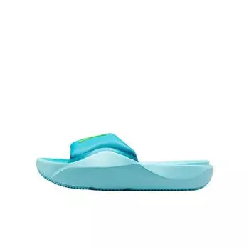 Air Jordan Jordan Franchise Slide GS Хлористый Синий Детские Кроссовки Копа Электрический Зеленый HF4490-400 37.5