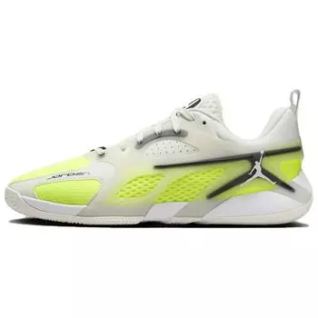 Air Jordan Jordan Heir PF Sail Volt Мужские кроссовки Зеленый Черный FQ3859-107 41
