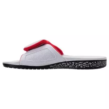 Air Jordan Jordan Hydro 3 Retro Slide White University Red Кроссовки унисекс Черные 854556-103