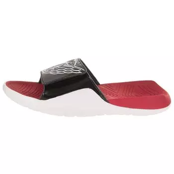 Air Jordan Jordan Hydro 7 Slide White Мужские сандалии Черный Бело-Красный AA2517-001