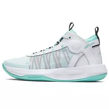 Air Jordan Jordan Jumpman 2020 PF Aurora Зеленые мужские кроссовки Белый Черный BQ3448-103 40