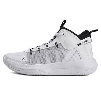 Air Jordan Jordan Jumpman 2020 PF Белый Металлик Серебристый Мужские Кроссовки Черные BQ3448-102