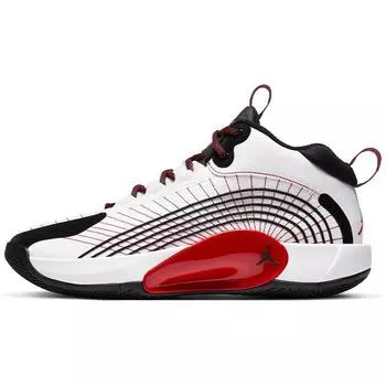 Air Jordan Jordan Jumpman 2021 PF University Красные мужские кроссовки Белый Черный CQ4229-100