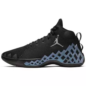 Air Jordan Jordan Jumpman Diamond Mid PF черные серебристо-металлические мужские кроссовки CI1205-002