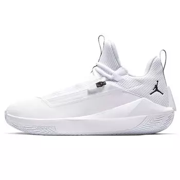 Air Jordan Jordan Jumpman Hustle PF Белые мужские кроссовки Черные AQ0394-102