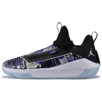 Air Jordan Jordan Jumpman Hustle PF Dark Concord Мужские кроссовки Фиолетовый Белый Черный AQ0394-500 43