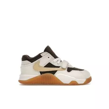 Кроссовки Air Jordan Travis Scott x Jordan Jumpman Jack TR TD Sail Baby Cream Muslin Dark-Mocha FJ2852-100 23.5