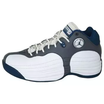 Air Jordan Jordan Jumpman Team 1 Белые французские синие мужские кроссовки Flint-Grey CZ9171-100