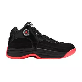 Air Jordan Jordan Jumpman Team 1 Черные инфракрасные мужские кроссовки Инфракрасный-23-Белый 644938-023 42