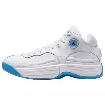 Air Jordan Jordan Jumpman Team 1 Университетские синие мужские кроссовки Белый Черный Серебристый FV3928-101 45