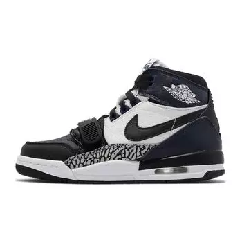 Air Jordan Jordan Legacy 312 BG Midnight Navy Детские кроссовки Синий Черный Белый DO7442-401 35.5