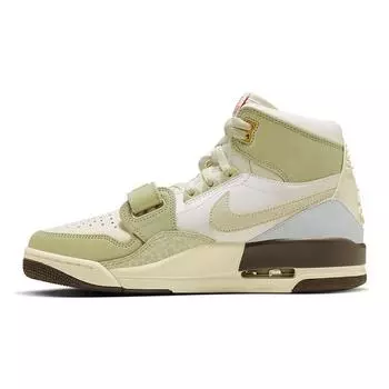 Air Jordan Jordan Legacy 312 GS Year of the Rabbit Детские кроссовки Белый кокосово-молочный выцветший зеленый FD9909-111 36