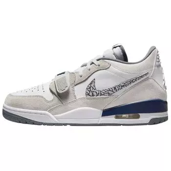 Air Jordan Jordan Legacy 312 Low Elephant Print Swoosh мужские кроссовки белые нейтрально-серые прохладно-серые CD7069-124 41