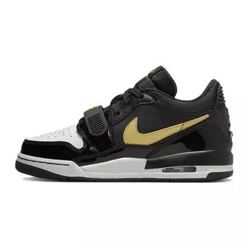 Air Jordan Jordan Legacy 312 Low GS Black Metallic Gold Детские кроссовки белые CD9054-071