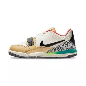 Air Jordan Jordan Legacy 312 Low PS Gradient Детские кроссовки White Sail Black DZ2766-101 28