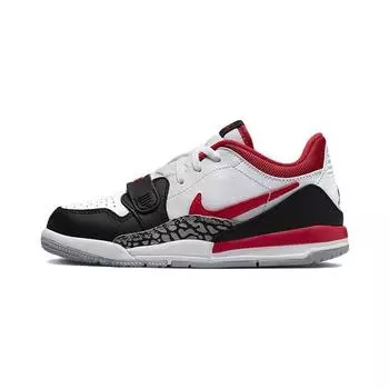 Air Jordan Jordan Legacy 312 Low PS Fire Red Детские кроссовки Белый Черный Волко-Серый CD9055-160 28