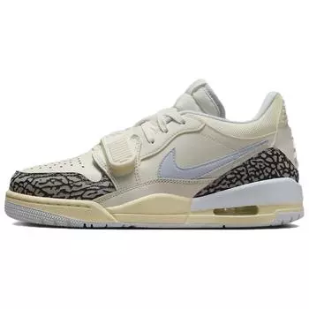 Air Jordan Jordan Legacy 312 Low Sail Football Серые женские кроссовки Кремовый Цементно-серый Черный FQ7827-101 41