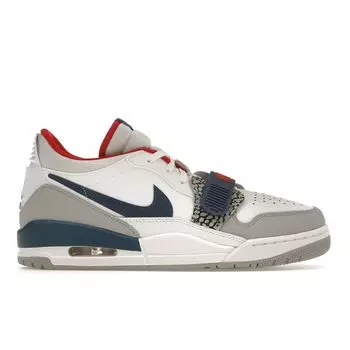 Air Jordan Jordan Legacy 312 Low True Blue Мужские кроссовки Белый Французско-Синий Волко-Серый CD7069-104 46