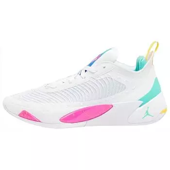 Air Jordan Jordan Luka 1 Imaginarium Мужские кроссовки белые огненно-розовые динамически-бирюзовые DN1772-164 46