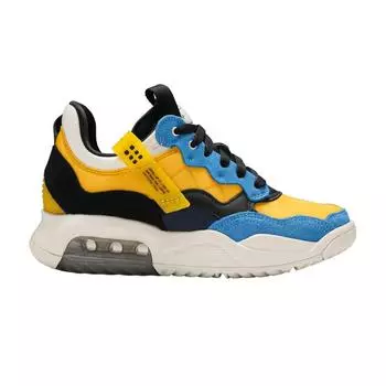Air Jordan Jordan MA2 GS University Gold Детские кроссовки Желтый тренажерный зал - Красный Черный CW6594-700 38