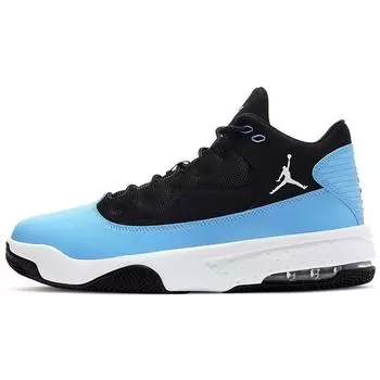 Air Jordan Jordan Max Aura 2 Черные университетские синие мужские кроссовки Белые CK6636-041 44.5