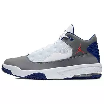 Air Jordan Jordan Max Aura 2 Grey Royal Blue Мужские кроссовки Дымчато-серый белый Deep-Royal-Blue CK6636-004