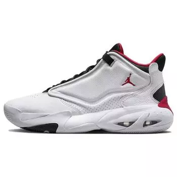 Air Jordan Jordan Max Aura 4 Белые университетские красные мужские кроссовки Черные DN3687-160 45